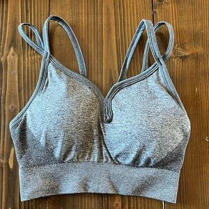 Zella Grey Body Rhythm Sports Bra. Women’s size Medium.
